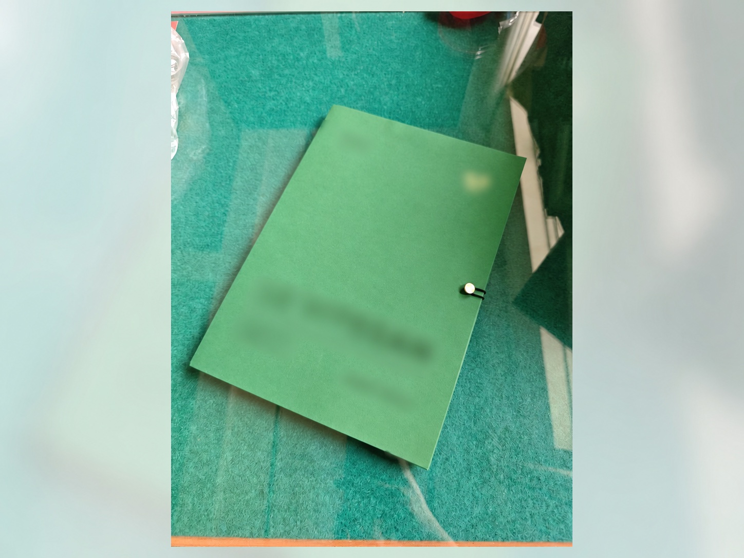 浩天彩印企业文件夹脱敏样品实拍